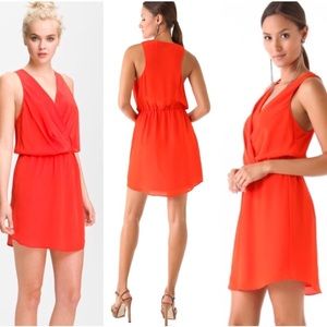 Rory Becca silk v-neck dress